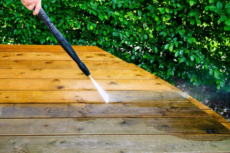 Terrace cleaning